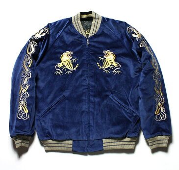 No.TT14206 TAILOR TOYO　テーラートーヨーVELVETEEN SOUVENIR JACKET“EAGLE & JAPAN MAP”