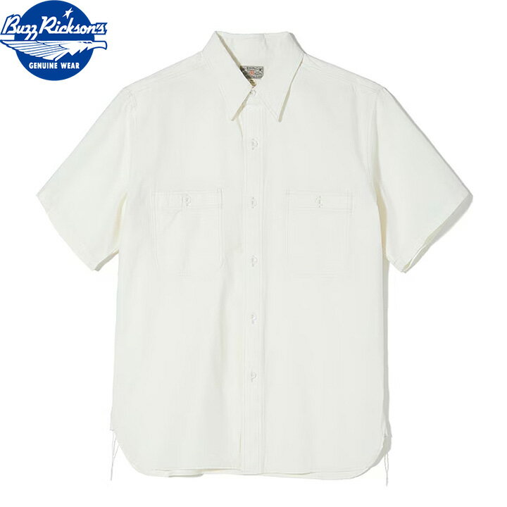 樂天商城 - No.BR35857 BUZZ RICKSONS　バズリクソンズOFF WHITE CHAMBRAYS/S WORK SHIRT