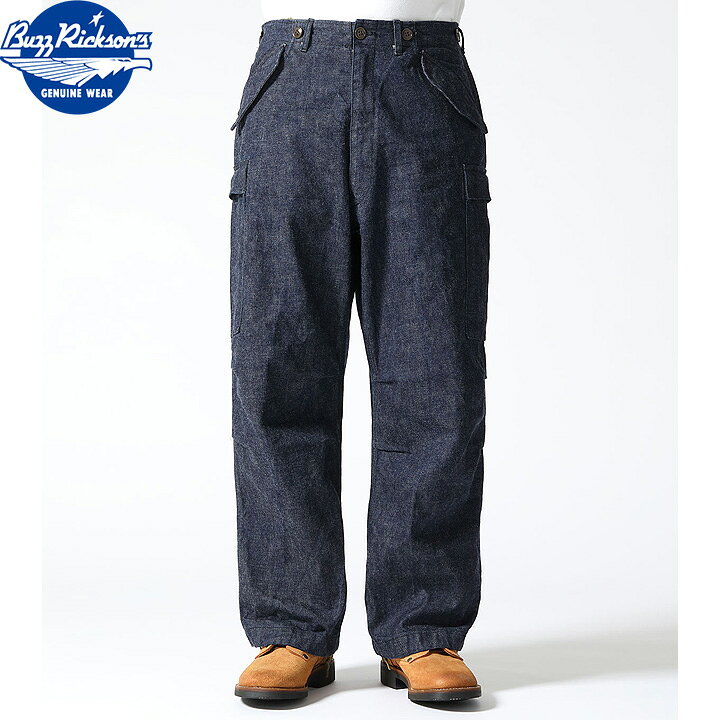 樂天商城 - No.BR42586 BUZZ RICKSON'S バズリクソンズTROUSERS, SHELL, ARCTIC, M-1951“DENIM CIVILIAN MODEL”