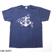 No.BR78421BUZZRICKSONS×PEANUTSS/ST-SHIRT“USN”