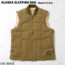 楽天Junky SpecialNo.AS15005 ALASKA SLEEPING BAG アラスカ・スリーピングバッグGOOSE DOWN“VIKING”VEST