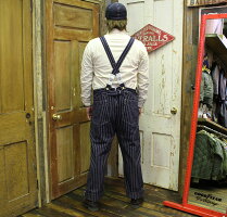 No.HD41630HEADLIGHTヘッドライト8oz.SPECIALWOVENSTRIPEDENIMLOWBACKOVERALL