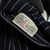No.HD41630HEADLIGHTヘッドライト8oz.SPECIALWOVENSTRIPEDENIMLOWBACKOVERALL