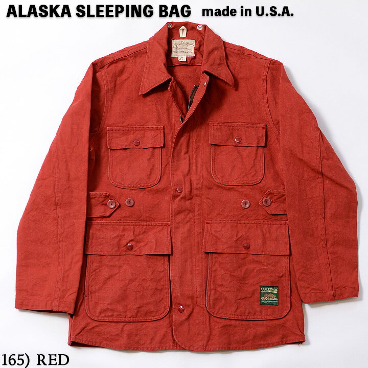 楽天Junky SpecialNo.AS15006 ALASKA SLEEPING BAG アラスカ・スリーピングバッグCOTTON CANVAS “VIKING” JACKETMADE IN USA