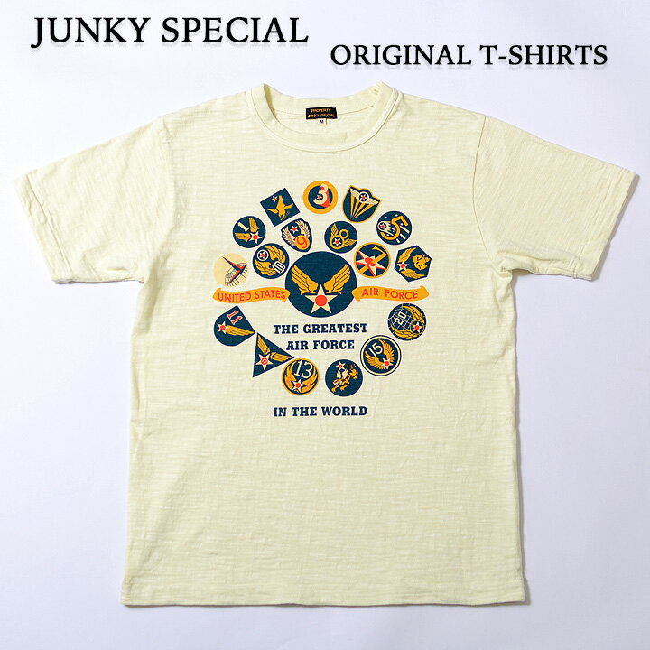 楽天Junky SpecialNo.SS79225JSP JUNKY SPECIALジャンキースペシャルORIGINAL T-SHIRT“THE GREATEST AIR FORCE”