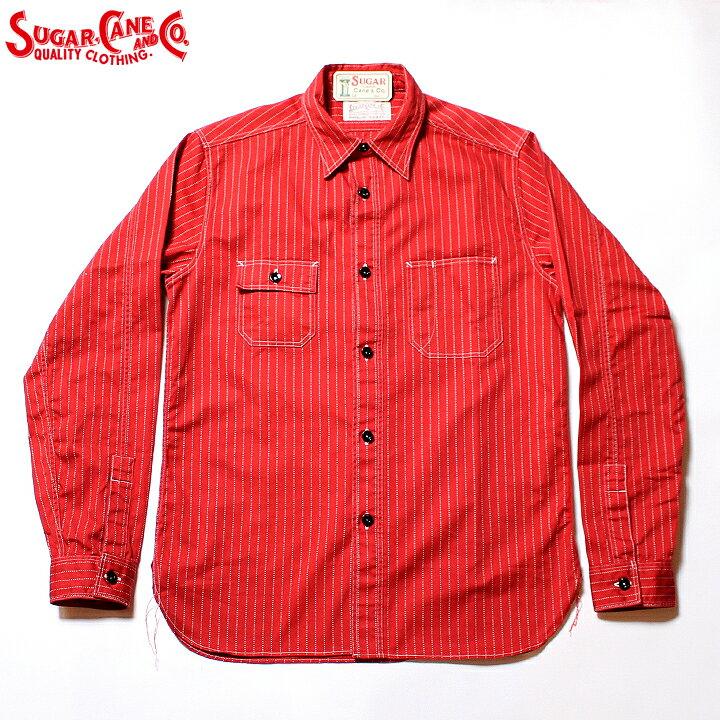 東洋エンタープライズ『SUGARCANEREDWABASHWORKSHIRT（SC28340）』