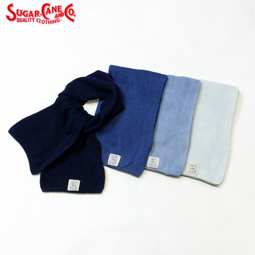 No.SC02680 SUGAR CANE シュガーケーン阿波本藍染“COTTON SCARF, NECKWEAR” No.SC02680 SUGAR CANE シュガーケーン阿波本藍染“COTTON SCARF, NECKWEAR”