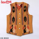 No.SC14993 SUGAR CANE シュガーケーンNATIVE AMERICANWOOL BLANKET VEST