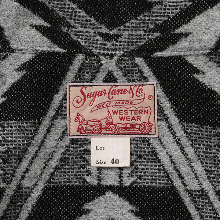 No.SC15223 SUGAR CANE シュガーケーンNATIVE AMERICANWOOL BLANKET JACKET