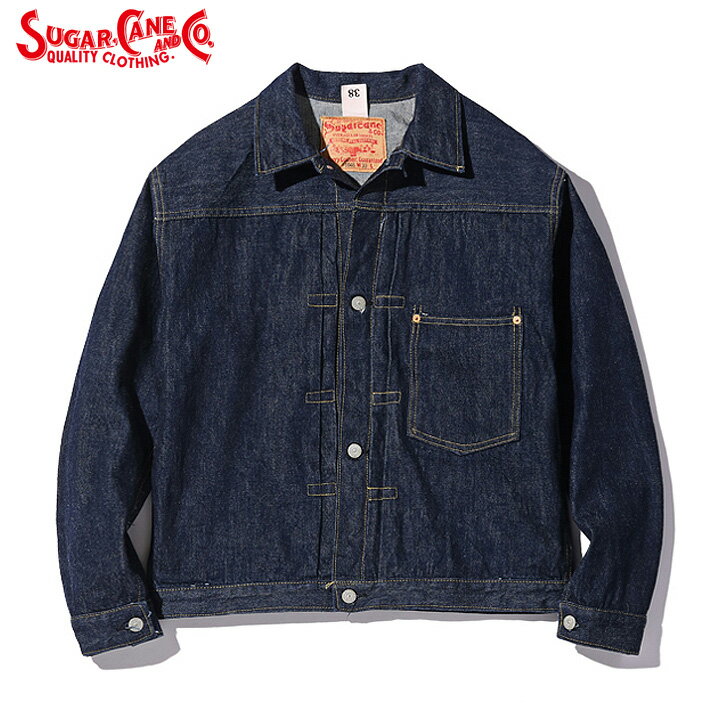 No.SC19007 SUGAR CANE シュガーケーンSuper “Denim” Collectibles13.5oz. BLUE DENIM BLOUSE “1946” MODELのサムネイル