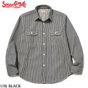 No.SC27853 SUGAR CANE シュガーケーンHICKORY STRIPE WORK SHIRT