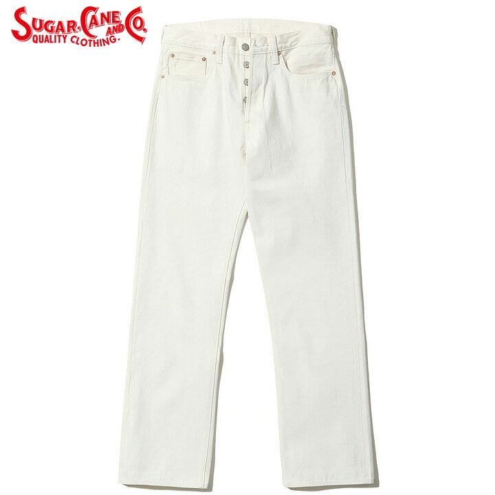 樂天商城 - No.SC42560 SUGAR CANE シュガーケーンSTANDARD DENIM13oz. WHITE DENIM “1947 MODEL”