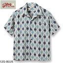 No.SH39085 STAR OF HOLLYWOODDOBBY COTTON OPEN SHIRT“ARGYLE”