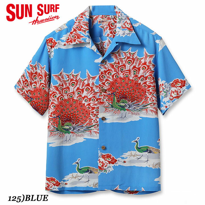 No.SS39214 SUN SURF 󥵡S/S RAYON HAWAIIAN SHIRTPIKAKE