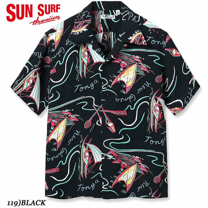 No.SS39215SUNSURF󥵡S/SRAYONHAWAIIANSHIRTSOUTHSEAOUTRIGGER