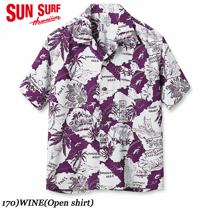 樂天商城 - No.SS39276 SUN SURF サンサーフSPECIAL EDITION“MEMORY IN HAWAII” (OPEN SHIRT)