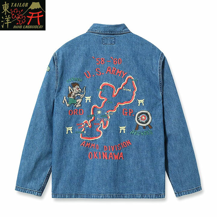 樂天商城 - No.TT15882 TAILOR TOYO テーラートーヨーBlue Denim Okinawa Jumper“CHIBANA ARCHER'S” (AGING MODEL)