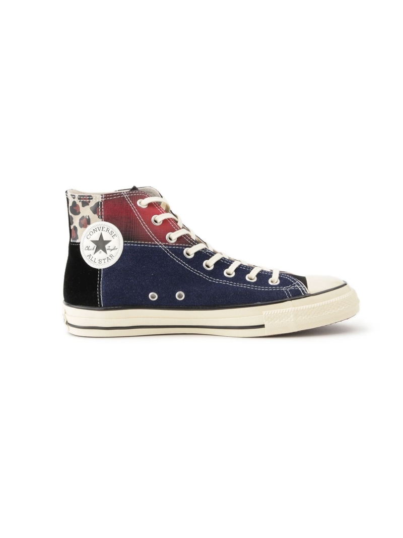 乐天商城 - 【CONVERSE/コンバース】ALL STAR AGED MATERIALBLOC HI / オールスターエイジドマテリアルブロックハイ JUNRED ジュン スタンダード ピックス シューズ・靴 スニーカー ブラック【送料無料】[Rakuten Fashion]