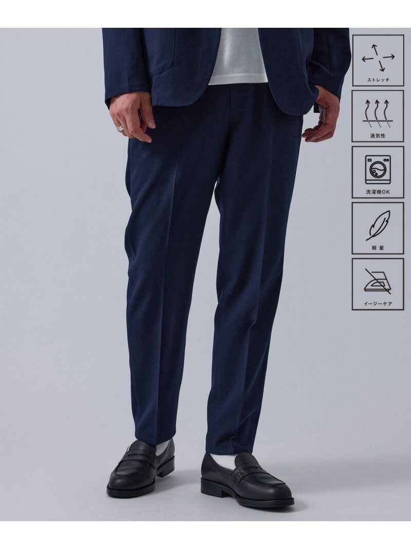 乐天商城 - 【SALE／18%OFF】エアコンフォートスラックス/セットアップ対応/軽量/イージーケア j.n.r.d ジュン スタンダード ピックス パンツ スラックス・ドレスパンツ グレー ネイビー【RBA_E】【送料無料】[Rakuten Fashion]