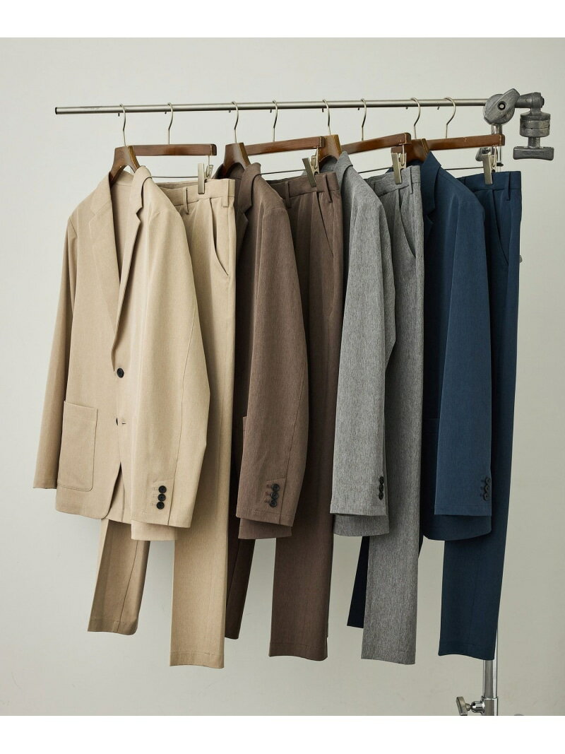 Tailored Jacket - フリクションフリージャケット/セットアップ対応/接触冷感 JUN STANDARD PICKS ジュン スタンダード ピックス ジャケット・アウター テーラードジャケット・ブレザー グレー ブラウン ネイビー ベージュ【送料無料】[Rakuten Fashion]