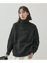 【SALE/70%OFF】モヘアライクタートルネックニットプルオーバー JUNRED ジュンレッド トップス ニット ホワイト ブラック グリーン【RBA_E】...