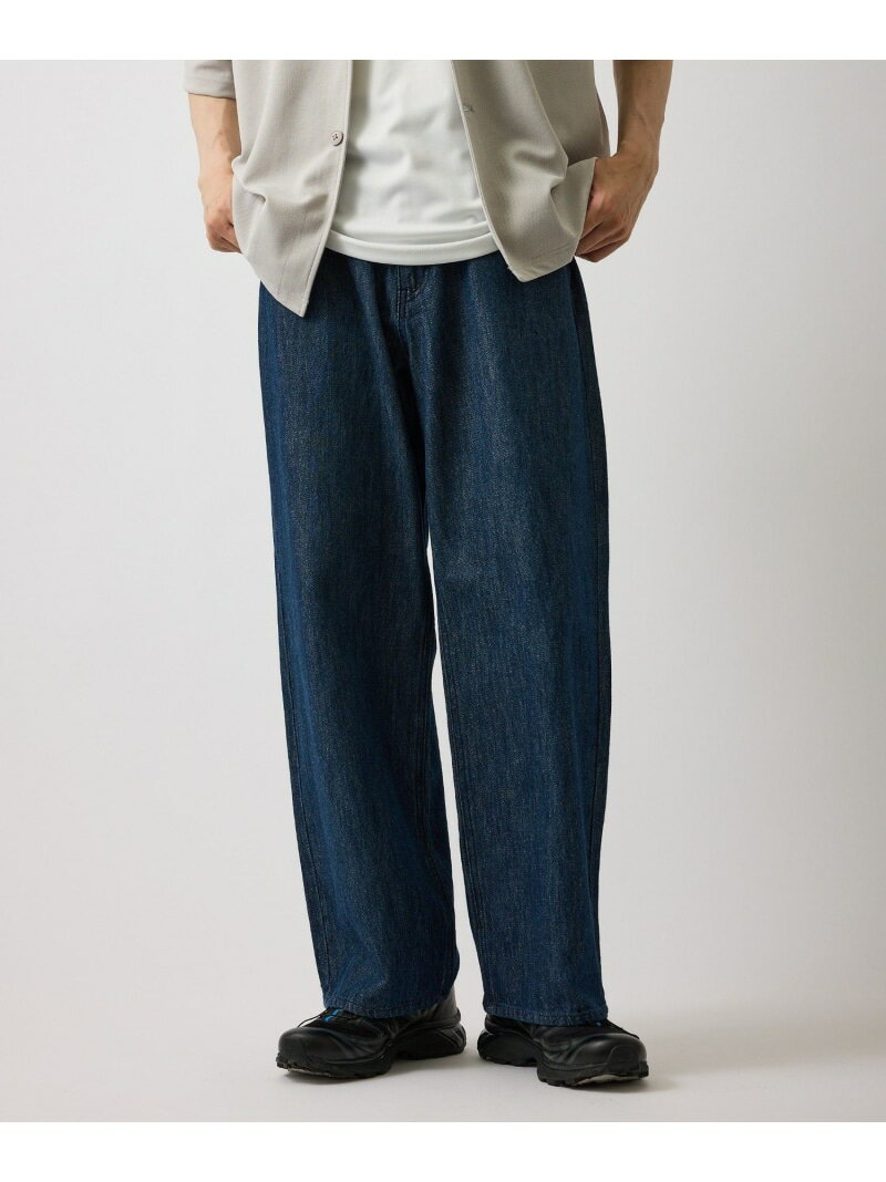 Rakuten - 【SALE／18%OFF】甘撚りライトワイドデニムパンツ j.n.r.d ジュン スタンダード ピックス パンツ ジーンズ・デニムパンツ ブルー ネイビー【RBA_E】【送料無料】[Rakuten Fashion]