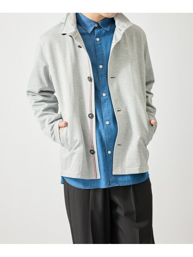 Coverall - 【SALE／33%OFF】カットツイル2WAYフードブルゾン j.n.r.d ジュン スタンダード ピックス ジャケット・アウター カバーオール・ワークジャケット グレー ネイビー【RBA_E】【送料無料】[Rakuten Fashion]