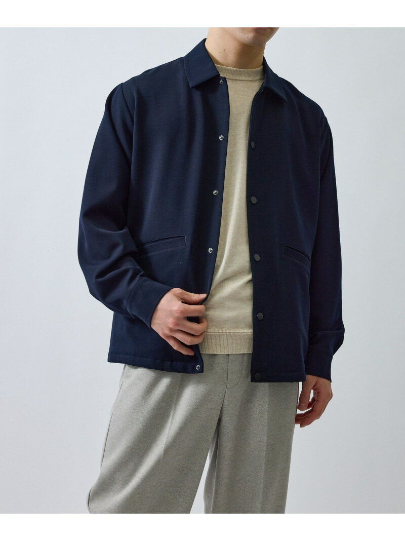Rakuten - 4WAYストレッチコーチジャケット LE CERCLE par rope' HOMME ジュン スタンダード ピックス ジャケット・アウター その他のジャケット・アウター ベージュ ネイビー【送料無料】[Rakuten Fashion]