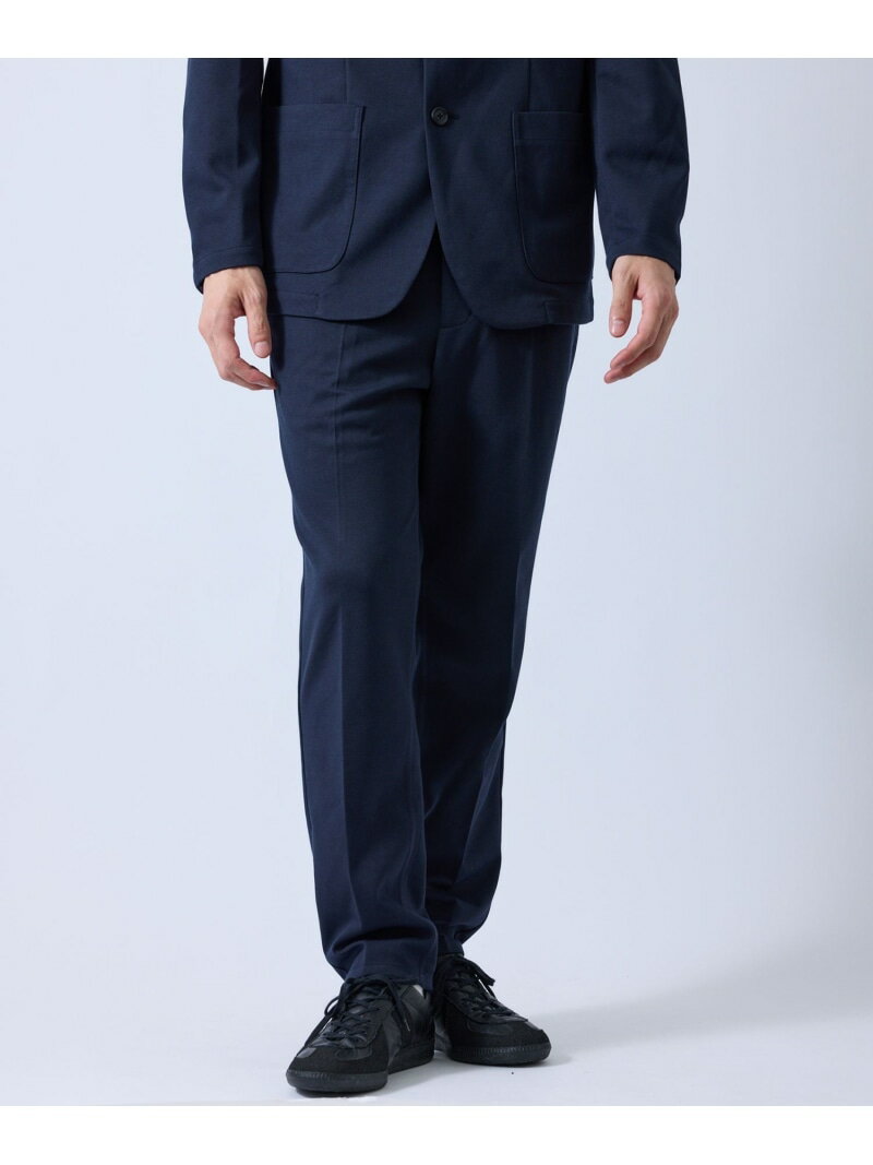 Rakuten - ハイゲージ裏メッシュスラックス/セットアップ対応 j.n.r.d ジュン スタンダード ピックス パンツ スラックス・ドレスパンツ ネイビー グレー【送料無料】[Rakuten Fashion]