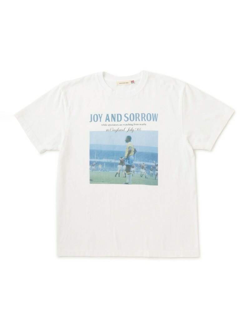 Rakuten - 【GOOD ROCK SPEED/グッドロックスピード】LIFEサッカーTシャツ LE CERCLE par rope' HOMME ジュン スタンダード ピックス トップス カットソー・Tシャツ ホワイト ブラック【送料無料】[Rakuten Fashion]