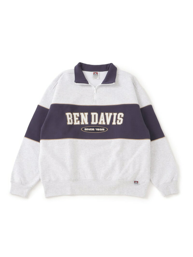 乐天商城 - 【SALE／20%OFF】BENDAVIS別注PLAYERS HALFZIPプルオーバー JUNRED ジュン スタンダード ピックス トップス カットソー・Tシャツ グレー オレンジ ネイビー【RBA_E】【送料無料】[Rakuten Fashion]