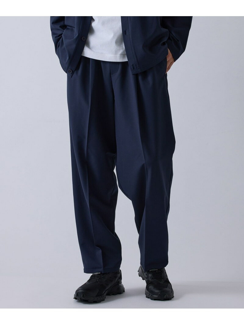 Rakuten - サークルストレッチリラックスパンツ/セットアップ対応 LE CERCLE par rope' HOMME ジュン スタンダード ピックス パンツ スラックス・ドレスパンツ グレー ネイビー【送料無料】[Rakuten Fashion]