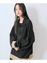 【SALE/55%OFF】【一部店舗限定】スキッパーニットプルオーバー JUNRed ジュンレッド トップス ニット グレー ブラック【RBA_E】[Rakut...