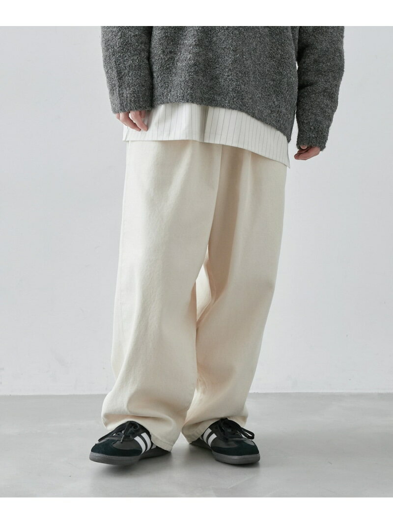 【SALE／38%OFF】エコデニムワイドパンツ j.n.r.d ジュン スタンダード ピックス パンツ ジーンズ・デニムパンツ ブルー ホワイト ネイビー【RBA_E】[Rakuten Fashion]