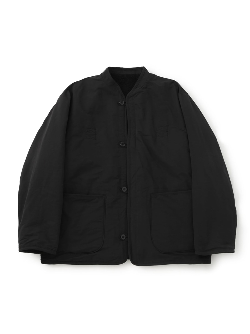 乐天商城 - 【 ARMY TWILL / アーミーツイル 】Cotton Nylon Reversible Jacket JUNRED ジュン スタンダード ピックス ジャケット・アウター ノーカラージャケット ブラック カーキグリーン ホワイト【送料無料】[Rakuten Fashion]