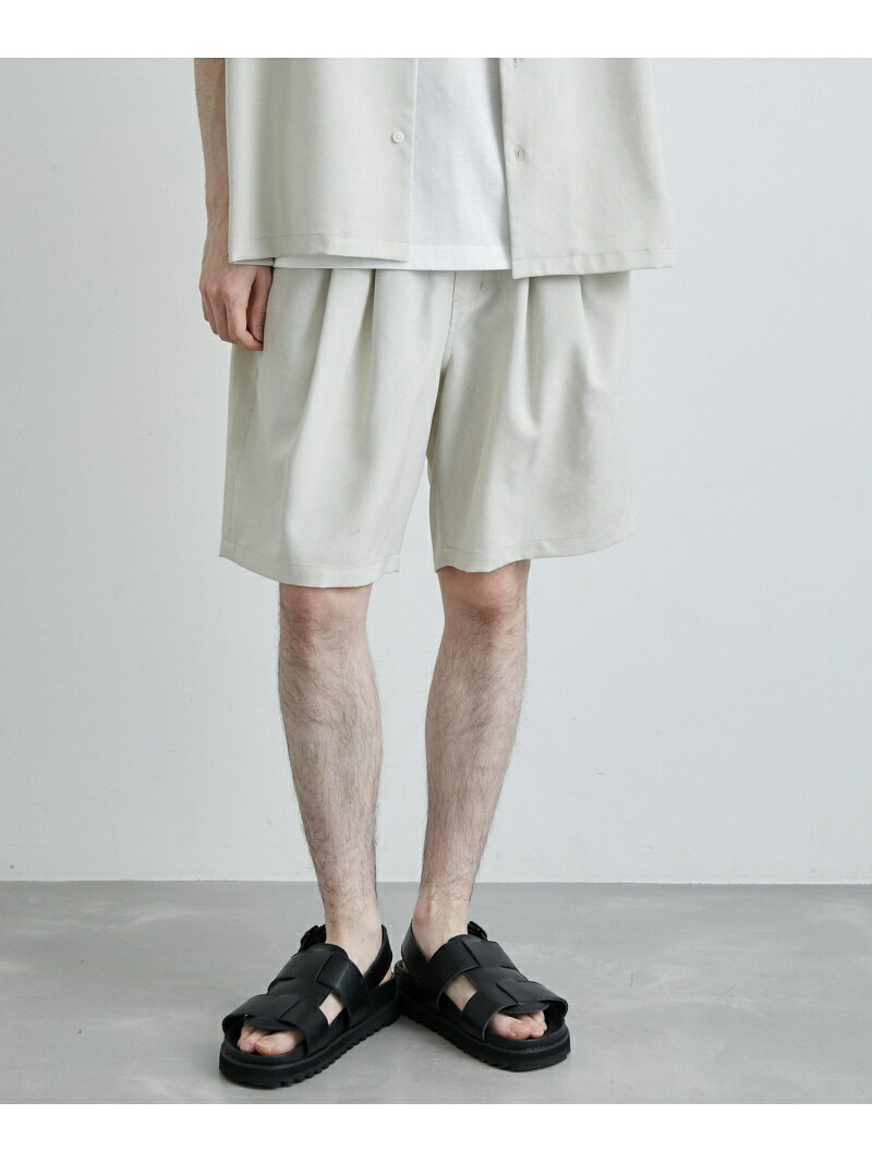 【SALE／60%OFF】リネンライクイージーショートパンツ JUNRED ジュン スタンダード ピックス パンツ その他のパンツ ブラウン カーキグリーン ホワイト【RBA_E】[Rakuten Fashion]