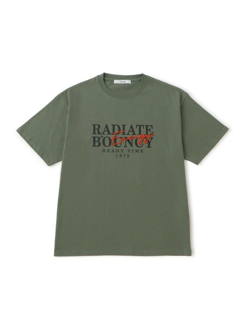 Rakuten - ブラシ刺繍Tシャツ j.n.r.d ジュン スタンダード ピックス トップス カットソー・Tシャツ ホワイト カーキグリーン【送料無料】[Rakuten Fashion]
