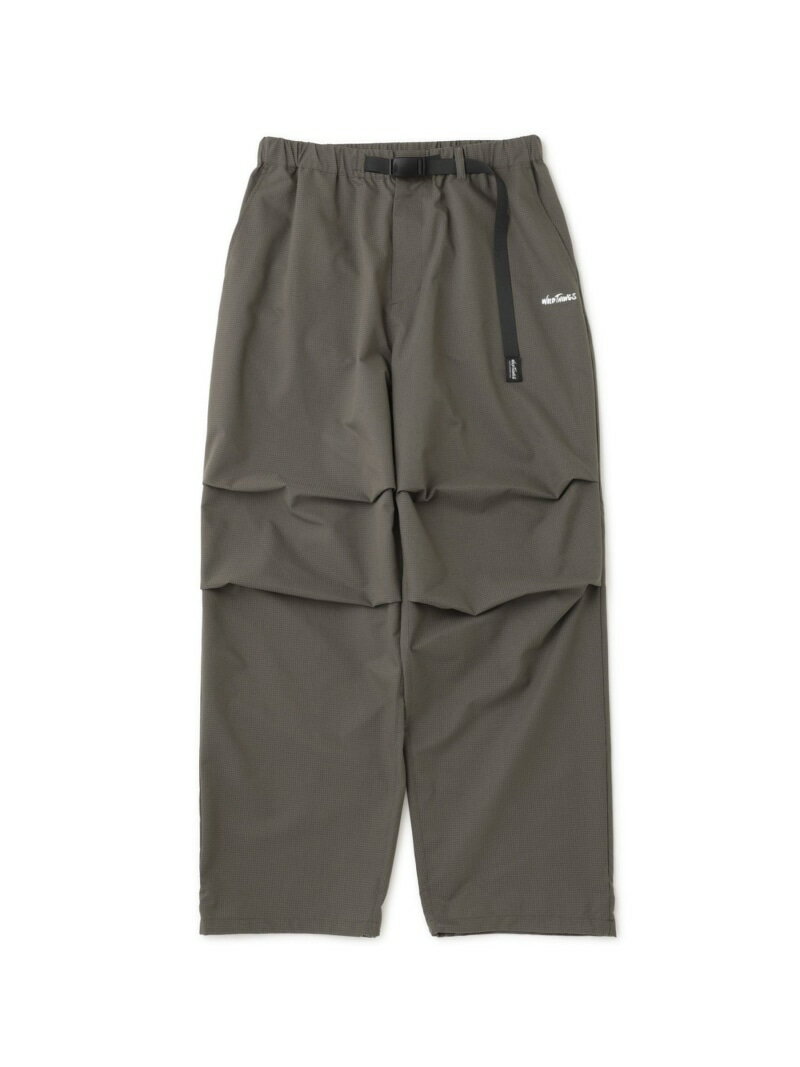 Rakuten - 【WILDTHINGS / ワイルドシングス】BREATHABLE RIDE PANTS/ブリーザブルライドパンツ LE CERCLE par rope' HOMME ジュン スタンダード ピックス パンツ その他のパンツ ブラック グレー【送料無料】[Rakuten Fashion]