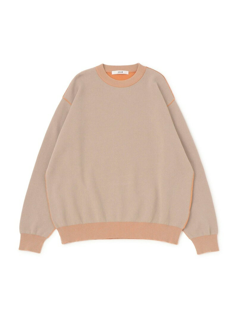 Knit Sweater - 【SALE／33%OFF】j.n.r.d/カラーリンキングジャガードニット j.n.r.d ジュン スタンダード ピックス トップス ニット ホワイト ブルー ベージュ【RBA_E】【送料無料】[Rakuten Fashion]