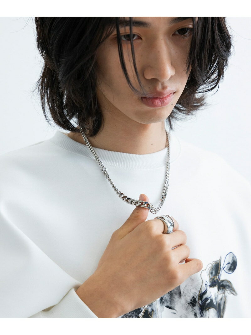 ital. from JUNRed / moon chain necklace JUNRed Wbh ANZT[Erv lbNX Vo[yz[Rakuten Fashion]