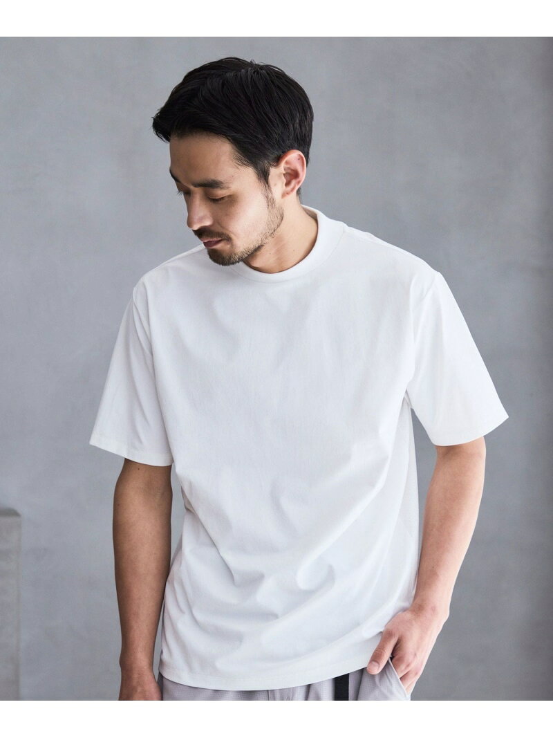 バックメッシュハイネックTシャツJ...