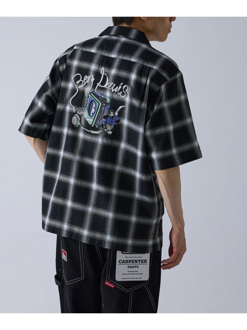 Rakuten - 【SALE／38%OFF】【BENDAVIS別注】オンブレーチェックシャツ j.n.r.d ジュン スタンダード ピックス トップス シャツ・ブラウス ブラック オレンジ ブルー【RBA_E】【送料無料】[Rakuten Fashion]
