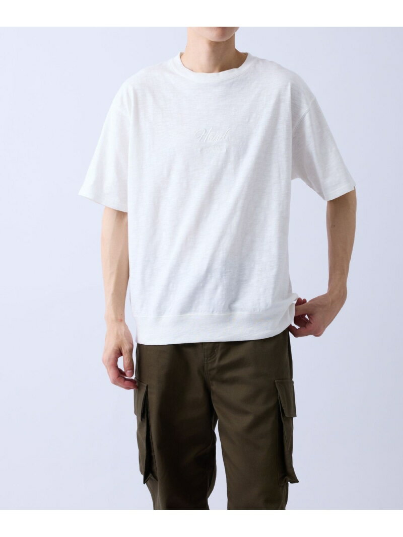 Rakuten - スラブ天竺タイポグラフィスウェットTシャツ j.n.r.d ジュン スタンダード ピックス トップス カットソー・Tシャツ ベージュ グレー ブラウン[Rakuten Fashion]