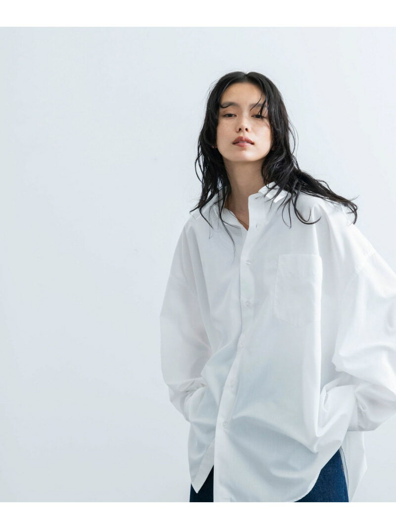 【SALE／50%OFF】TCブロードウルトラビッグシャツ JUNRed ジュンレッド トップス シャツ・ブラウス ホワイト ベージュ ブルー【RBA_E】[Rakuten Fashion]