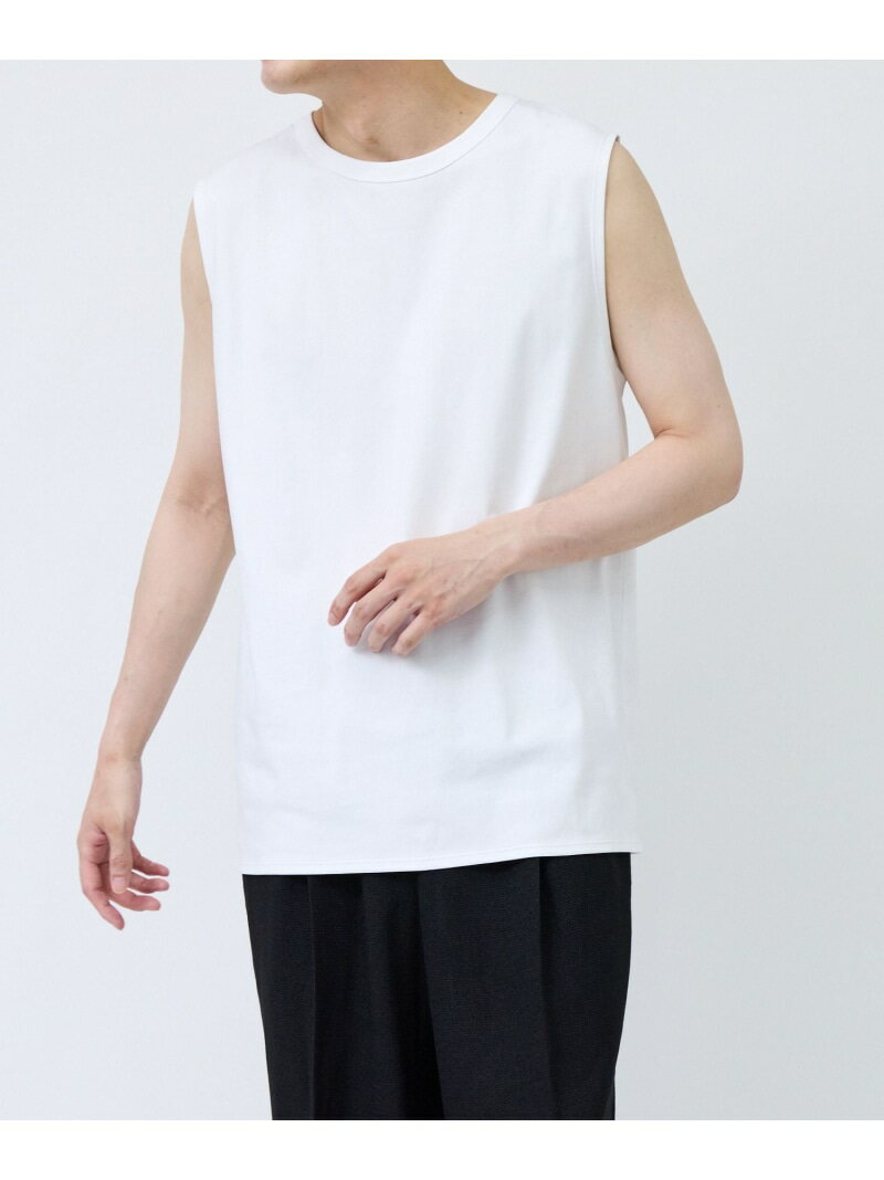 乐天商城 - フェードコットンノースリーブ j.n.r.d ジュン スタンダード ピックス トップス カットソー・Tシャツ グレー ホワイト ブラック[Rakuten Fashion]