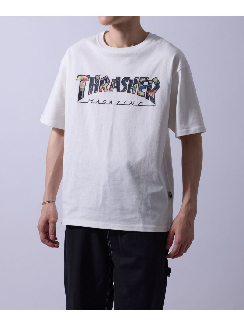 乐天商城 - 【SALE／36%OFF】【THRATHER/スラッシャー】別注/マガジンT和Tシャツ j.n.r.d ジュン スタンダード ピックス トップス カットソー・Tシャツ ホワイト ブラック【RBA_E】[Rakuten Fashion]