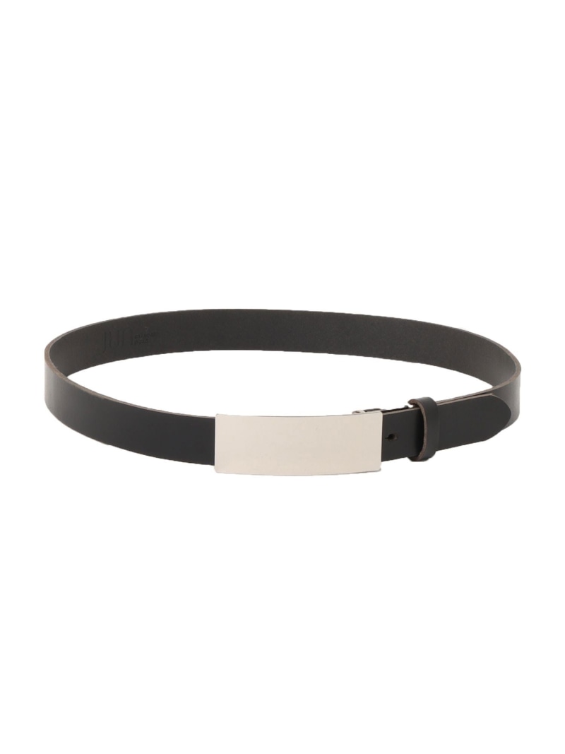 Rakuten - プレートバックルベルト LE CERCLE par rope' HOMME ジュン スタンダード ピックス ファッション雑貨 ベルト ブラック ネイビー グレー【送料無料】[Rakuten Fashion]
