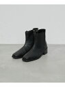 【SALE/70%OFF】スクエアトゥヒールショートブーツ JUNRED ジュンレッド シューズ・靴 ブーツ ブラック【RBA_E】[Rakuten Fashi...