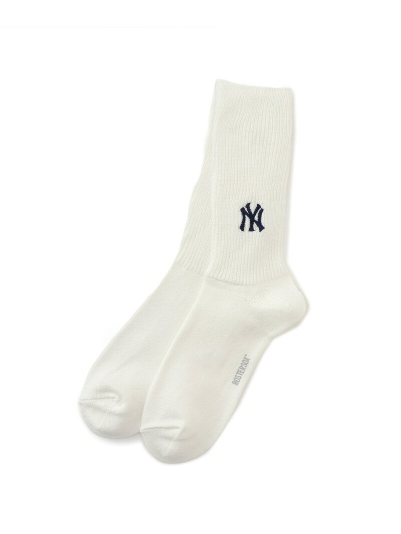 Rakuten - 【SALE／20%OFF】【 ROSTER SOX / ロスターソックス 】 MLB RIB SOCKS JUNRED ジュン スタンダード ピックス 靴下・レッグウェア 靴下 ネイビー ホワイト【RBA_E】[Rakuten Fashion]