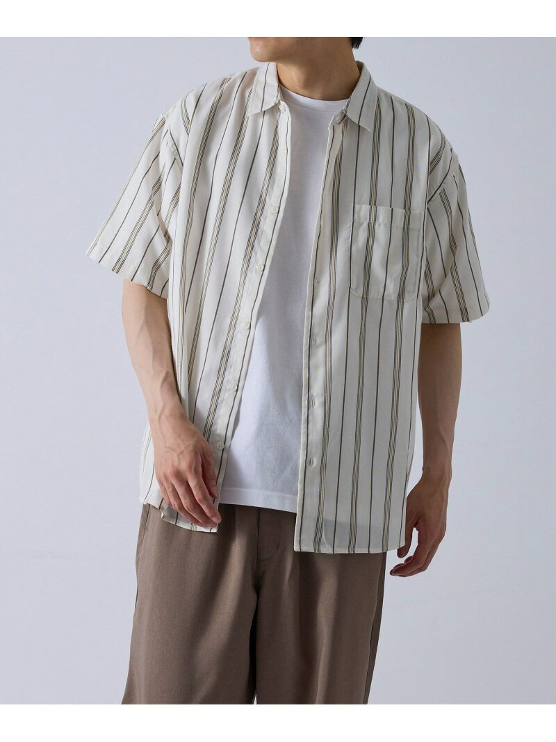 Rakuten - 【SALE／37%OFF】パナマパターン半袖シャツ j.n.r.d ジュン スタンダード ピックス トップス シャツ・ブラウス グレー ホワイト【RBA_E】[Rakuten Fashion]